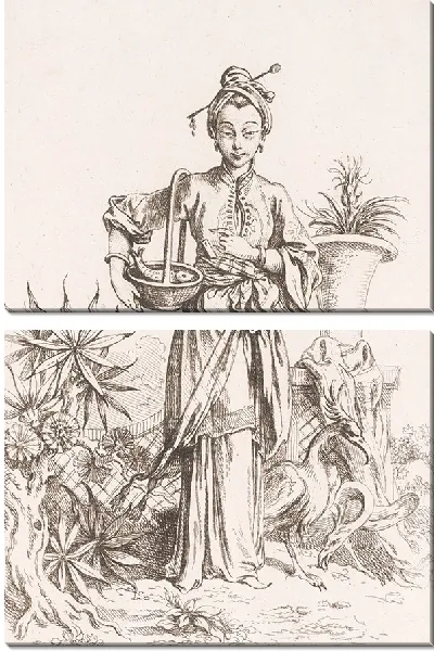 Картина Китайский крестьянин