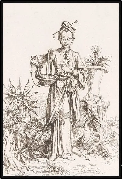 Картина Китайский крестьянин