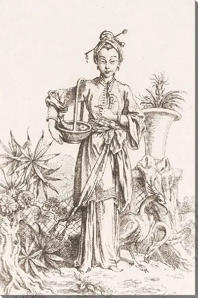 Картина Китайский крестьянин