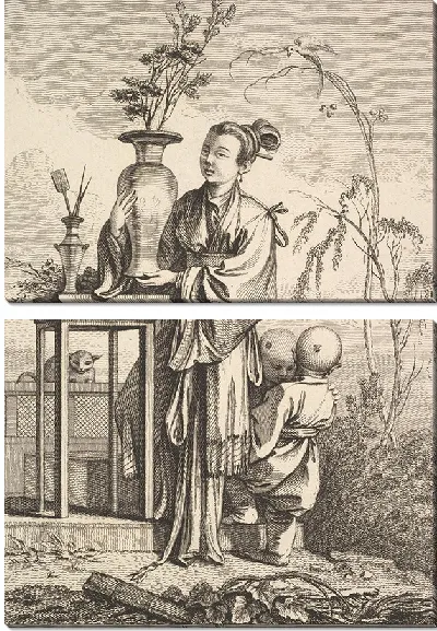 Картина Китайский садовник