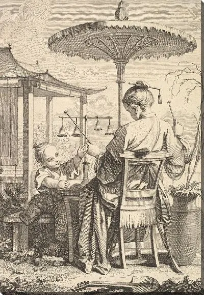 Картина Китайская колокольная музыка