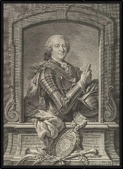 Картина Портрет маршала де Ловендаля