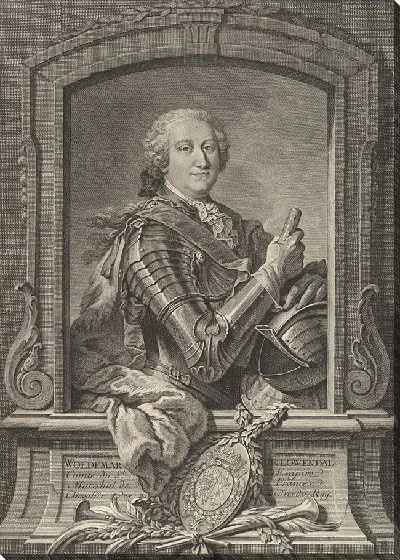 Картина Портрет маршала де Ловендаля