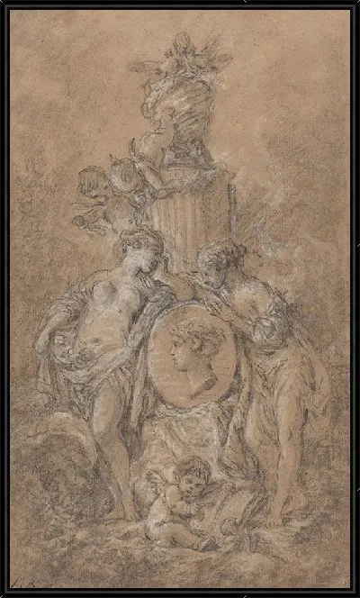 Картина Проект похоронного памятника