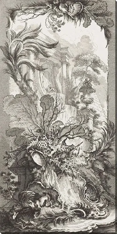 Картина Рокай - Дизайн в стиле рококо