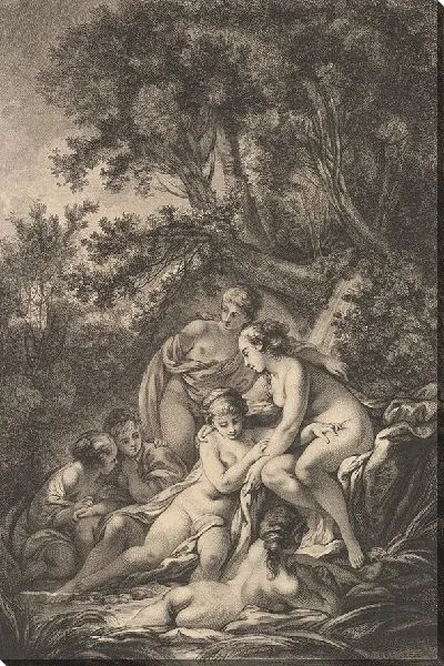 Картина Нимфы в бане