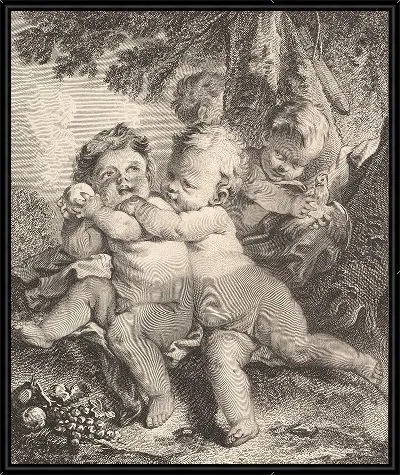 Картина Веселые Амуры