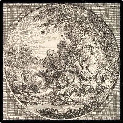 Картина Пасторальная поэзия