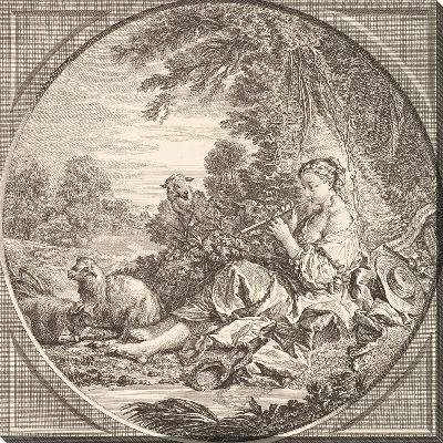 Картина Пасторальная поэзия