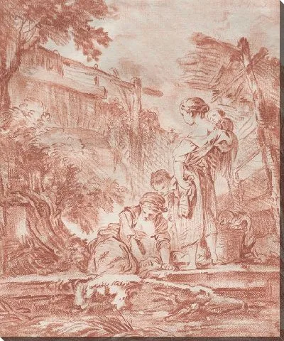 Картина Прачка