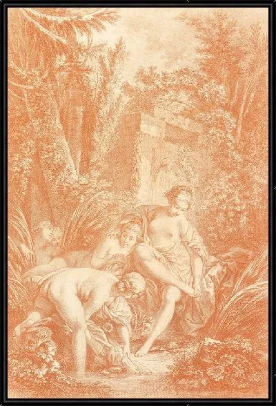 Картина Грации в бане