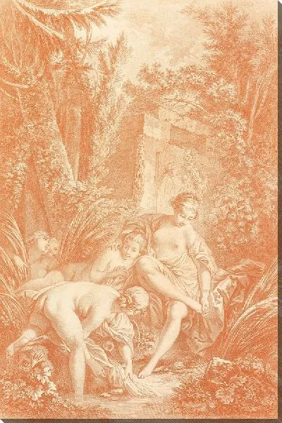 Картина Грации в бане