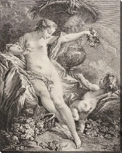 Картина Венера и Амор