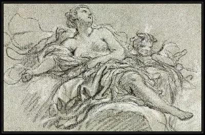 Картина Венера и Амур