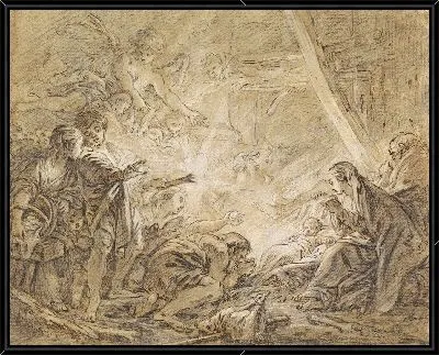 Картина Поклонение пастухов