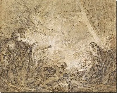 Картина Поклонение пастухов