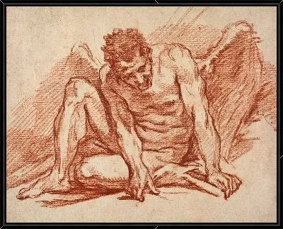 Картина Мужская академия с крыльями