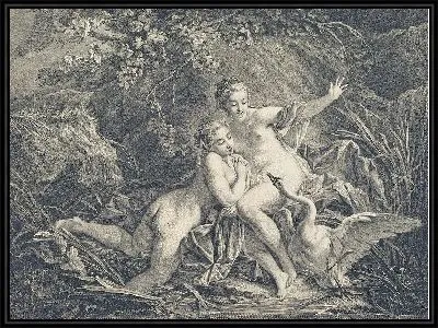 Картина Юпитер и Леда