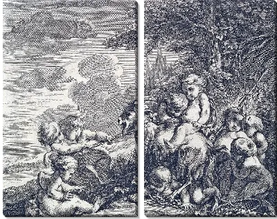 Картина Изображение праздника Вакха	