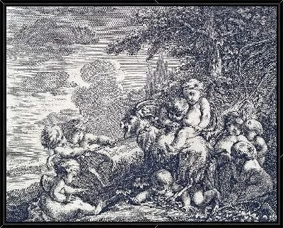 Картина Изображение праздника Вакха	