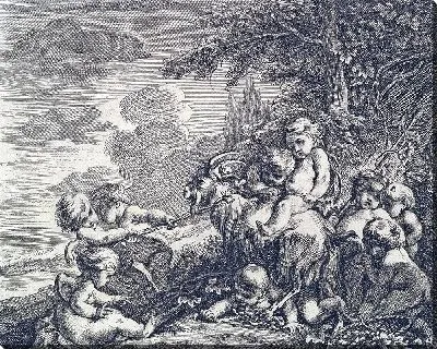 Картина Изображение праздника Вакха	