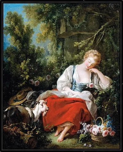 Картина Мечтающая пастушка