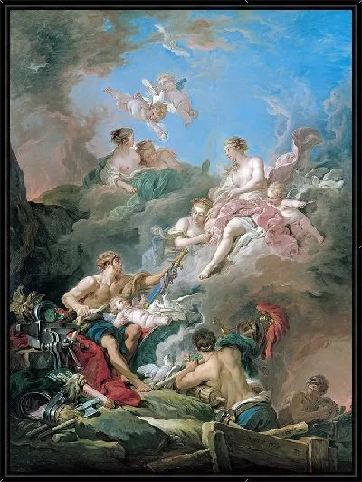 Картина Венера в кузнице Вулкана