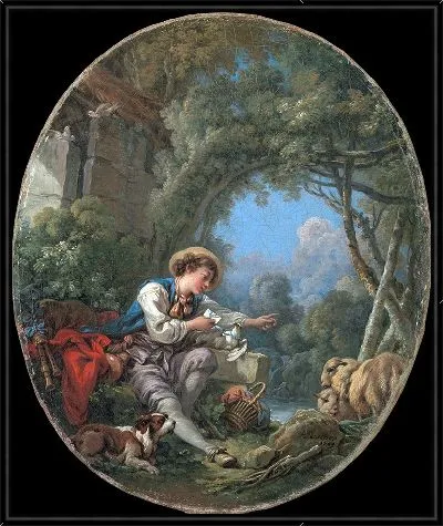 Картина Отправка посланника