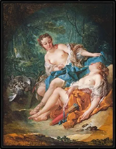 Картина Спутники Дианы