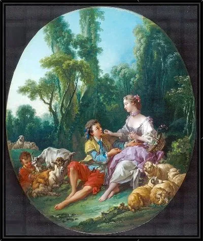 Картина Они думают о винограде?