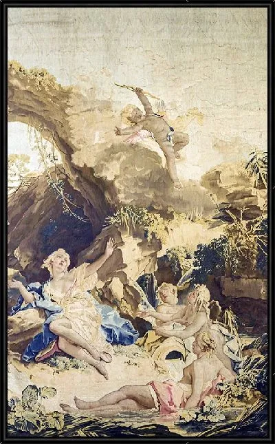 Картина Психика, покинутая Любовью