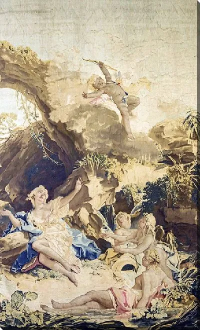 Картина Психика, покинутая Любовью