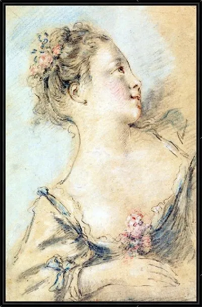 Картина Бюст молодой девушки