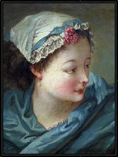 Картина Голова молодой женщины