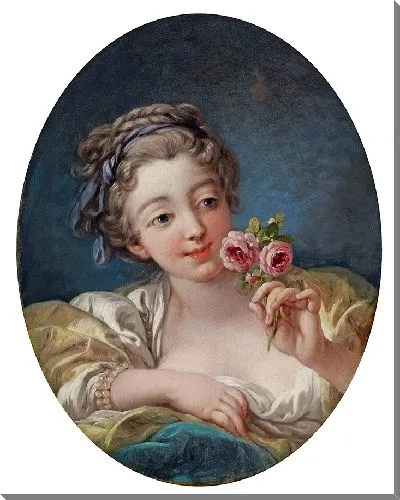 Картина Девушка с розами