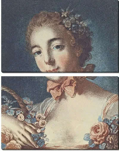 Картина Голова Флоры