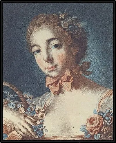 Картина Голова Флоры