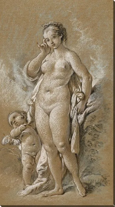 Картина Венера и Амур (главный вид)