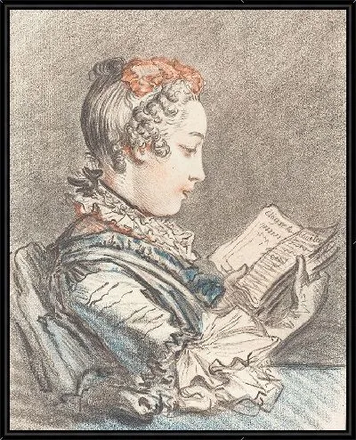 Картина Девушка читает «Элоизу и Абеляр».