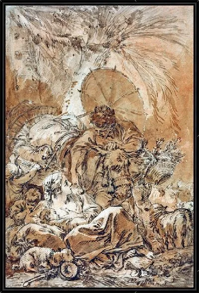 Картина Отъезд Иакова