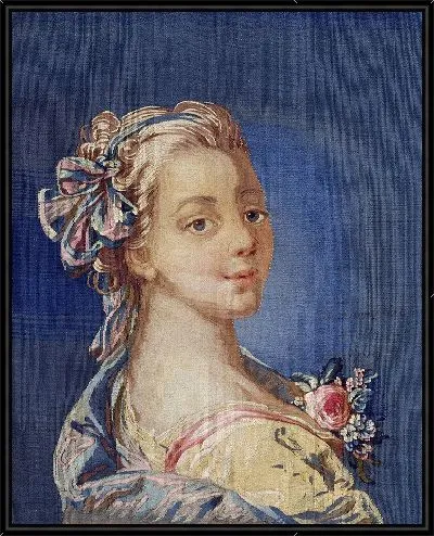 Картина Дочь Буше, Жанна Элизабет Виктуар Деше