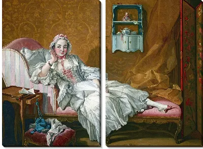 Картина Дама на кушетке