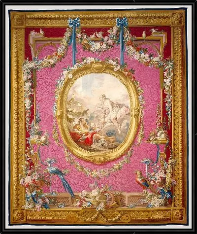 Картина Гобелен: Аврора и Цефал из серии «Повешения Франсуа Буше»