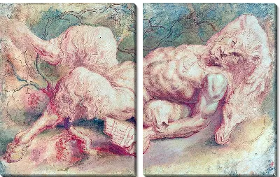 Картина Пан Лежащий