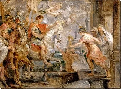 Картина Триумфальный въезд Константина в Рим