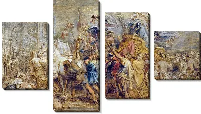 Картина Триумф Генриха IV