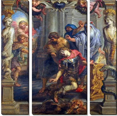 Картина Смерть Ахилла