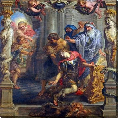 Картина Смерть Ахилла