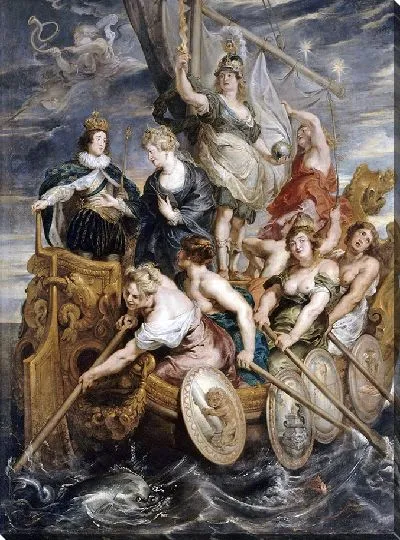 Картина Цикл Марии Медичи «Большинство Людовика XIII»