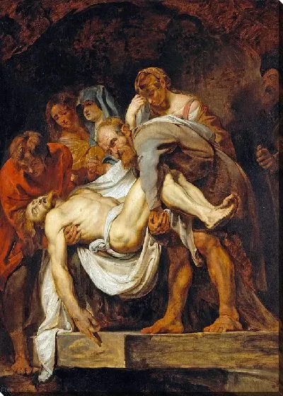 Картина Погребение